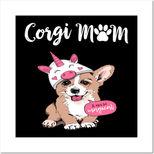 Corgi Mom (259) Posters and Art